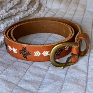 American Eagle Leather Belt